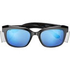 STKS 410, Gloss Black/Cobalt Flash Mirror Polarised Lenses
