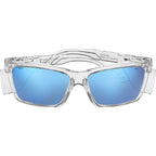 STKS 420, Crystal/Cobalt Flash Mirror Polarised Lenses