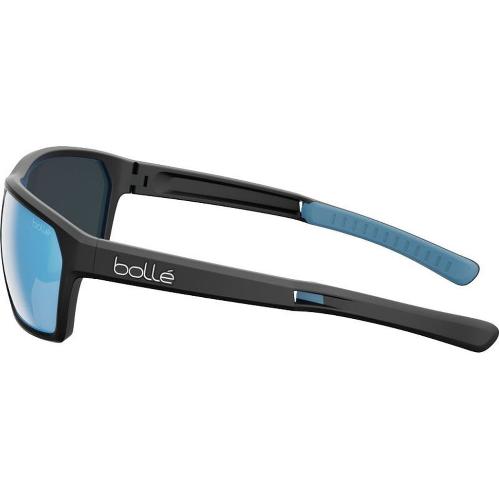 Terrus, Matte Black/Sky Blue Polarised Lenses