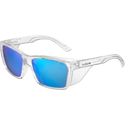 Bolle Safety STKS 420 Large Crystal Cobalt Mirror Polarised Angle