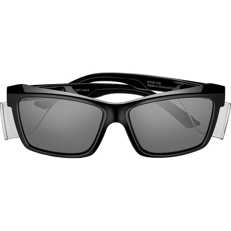 Bolle Safety STKS 420 Large Gloss Black Smoke Front