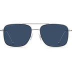 1310/S, Matte Ruthenium/Blue Lenses