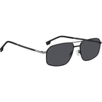 1603/S, Matte Black and Silver/Grey Lenses