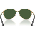 BE3157, Light Gold/Dark Green Lenses