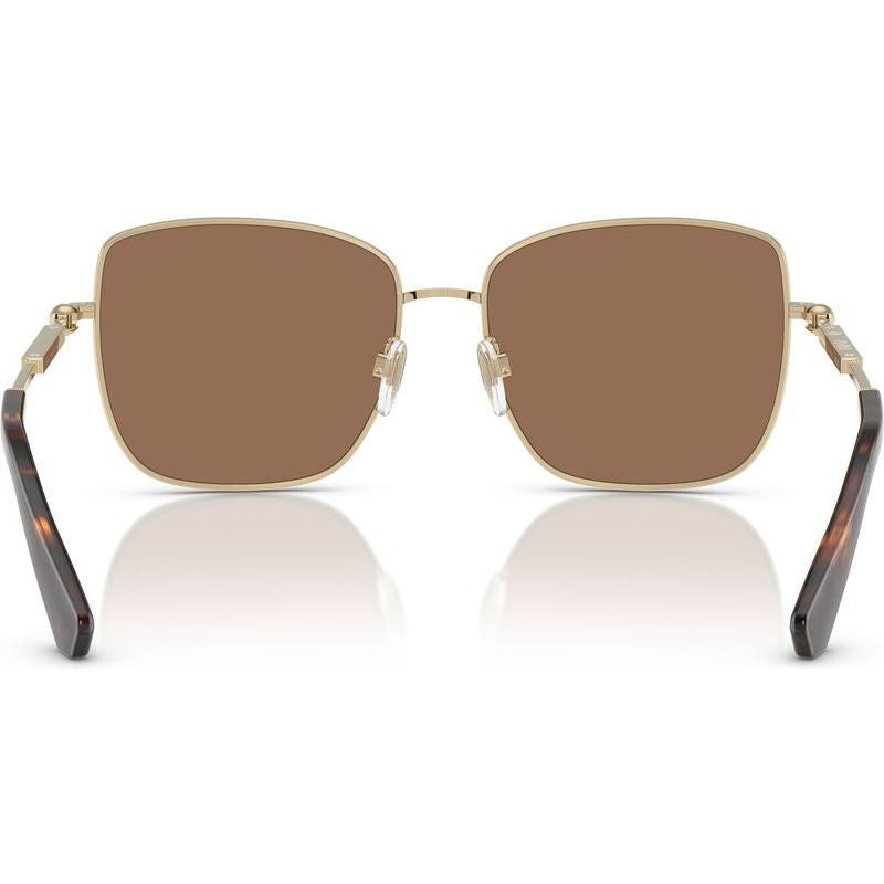 BE3158, Light Gold/Dark Brown Lenses