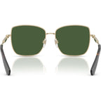BE3158, Light Gold/Dark Green Lenses