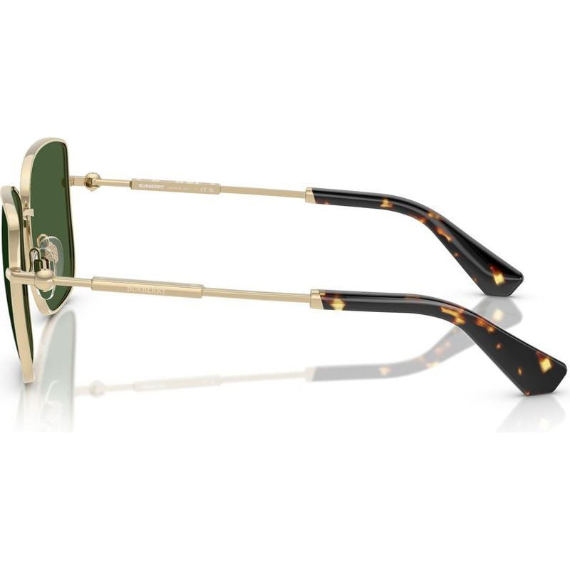BE3158, Light Gold/Dark Green Lenses