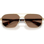 BE3166, Light Gold/Dark Brown Lenses
