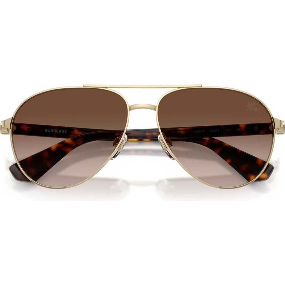 BE3167, Light Gold/Brown Gradient Lenses