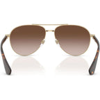 BE3167, Light Gold/Brown Gradient Lenses