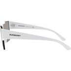 BE4291, White/Grey Tamp Burberry Silver and Gold Mirror Lenses