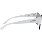 BE4291, White/Grey Tamp Burberry Silver and Gold Mirror Lenses