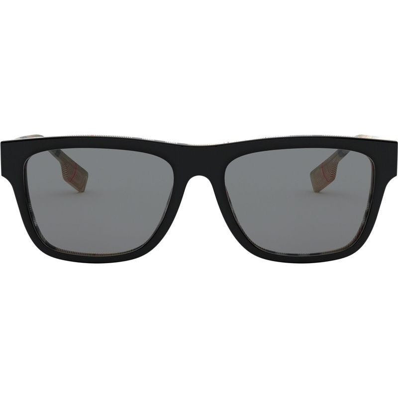 BE4293, Top Black and Vintage Check/Grey Lenses