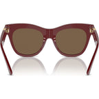 BE4418, Bordeaux/Dark Brown Lenses