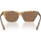 BE4468F, Check Sand/Dark Brown Lenses