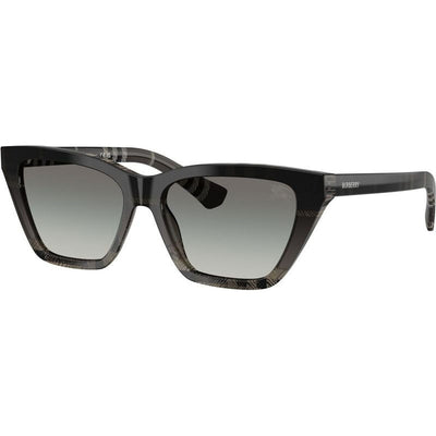 BE4468F, Grey Check/Grey Gradient Lenses