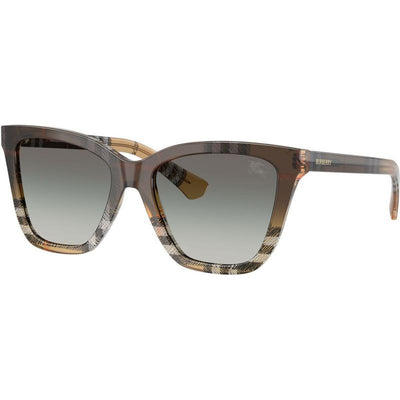 BE4470, Check Sand/Grey Gradient Lenses