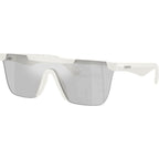 BE4480D, White/Light Grey Tampo Silver Mirror Lenses