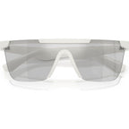 BE4480D, White/Light Grey Tampo Silver Mirror Lenses