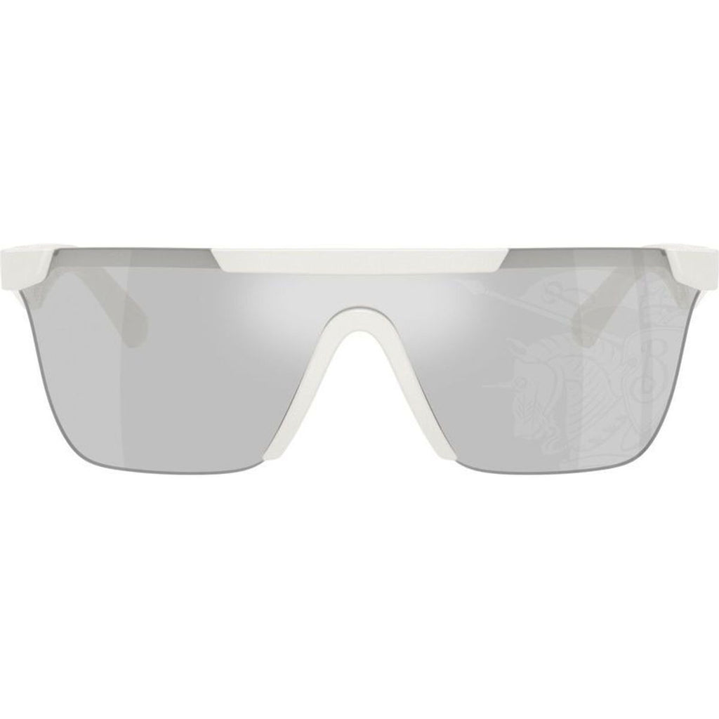 BE4480D, White/Light Grey Tampo Silver Mirror Lenses
