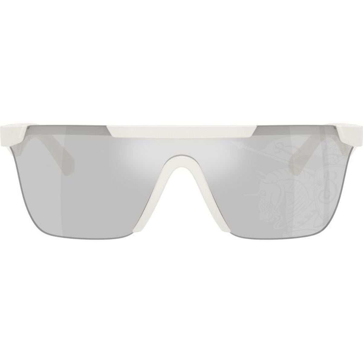 BE4480D, White/Light Grey Tampo Silver Mirror Lenses