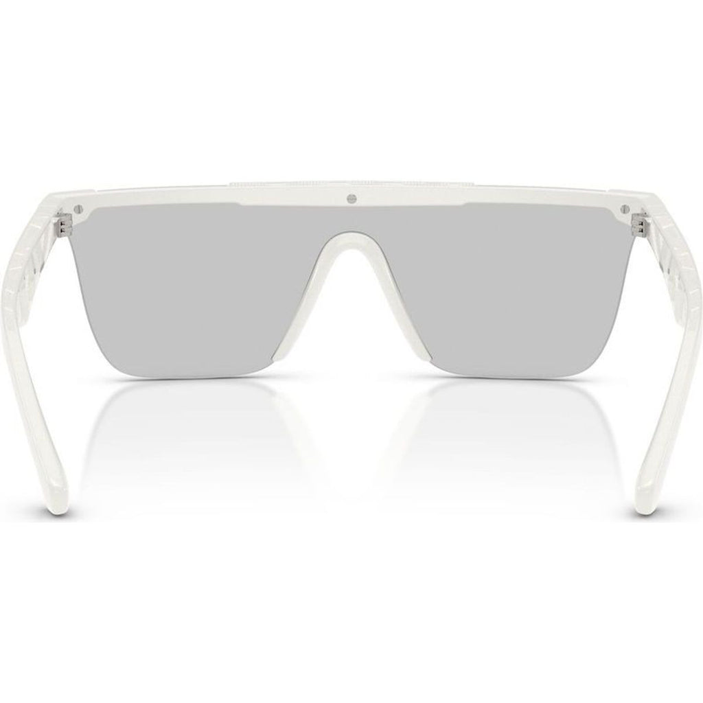 BE4480D, White/Light Grey Tampo Silver Mirror Lenses