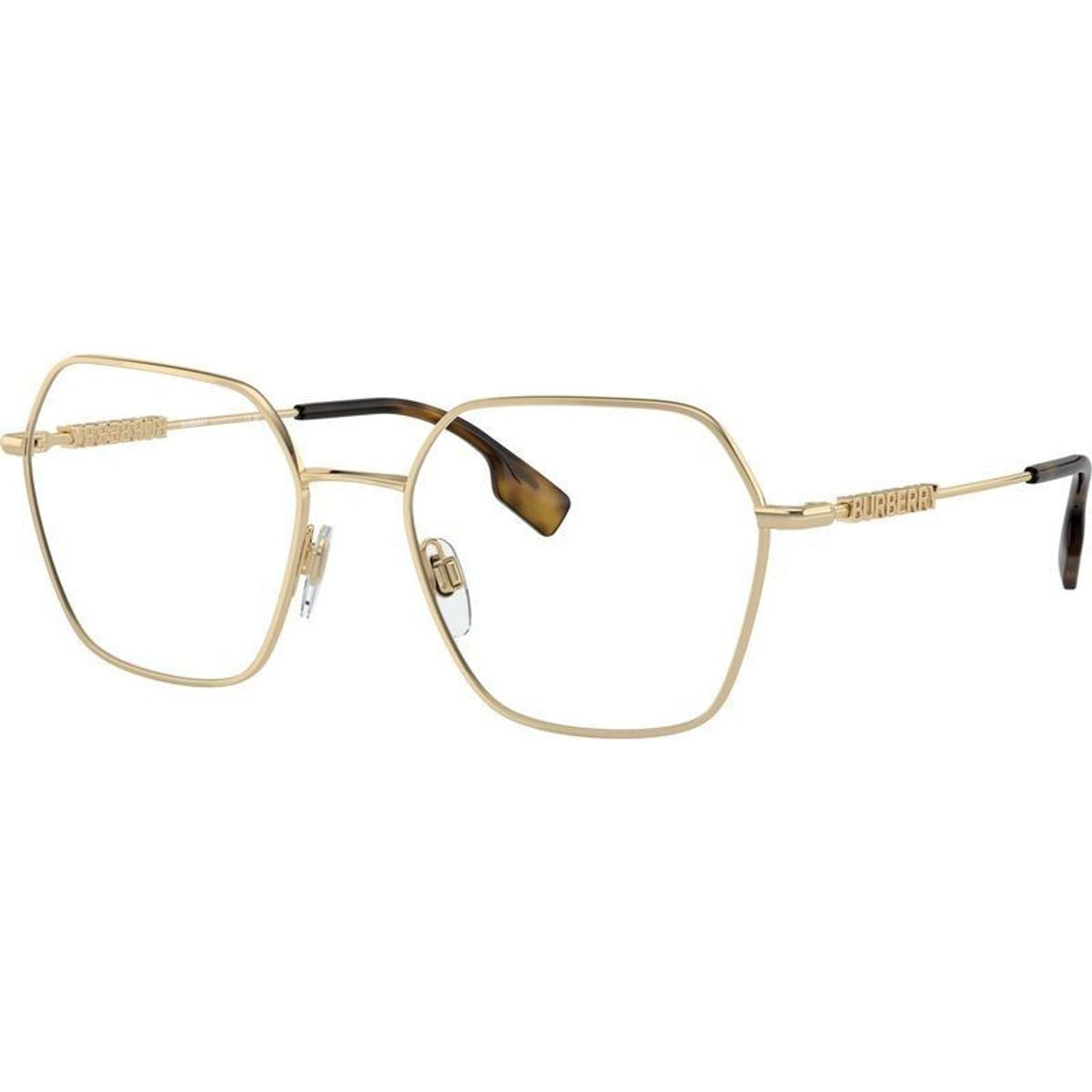 BE1381, Light Gold/Clear Lenses 54 Eye Size