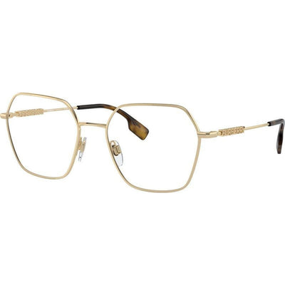 BE1381, Light Gold/Clear Lenses 54 Eye Size
