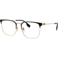 BE1383D, Light Gold and Black/Clear Lenses