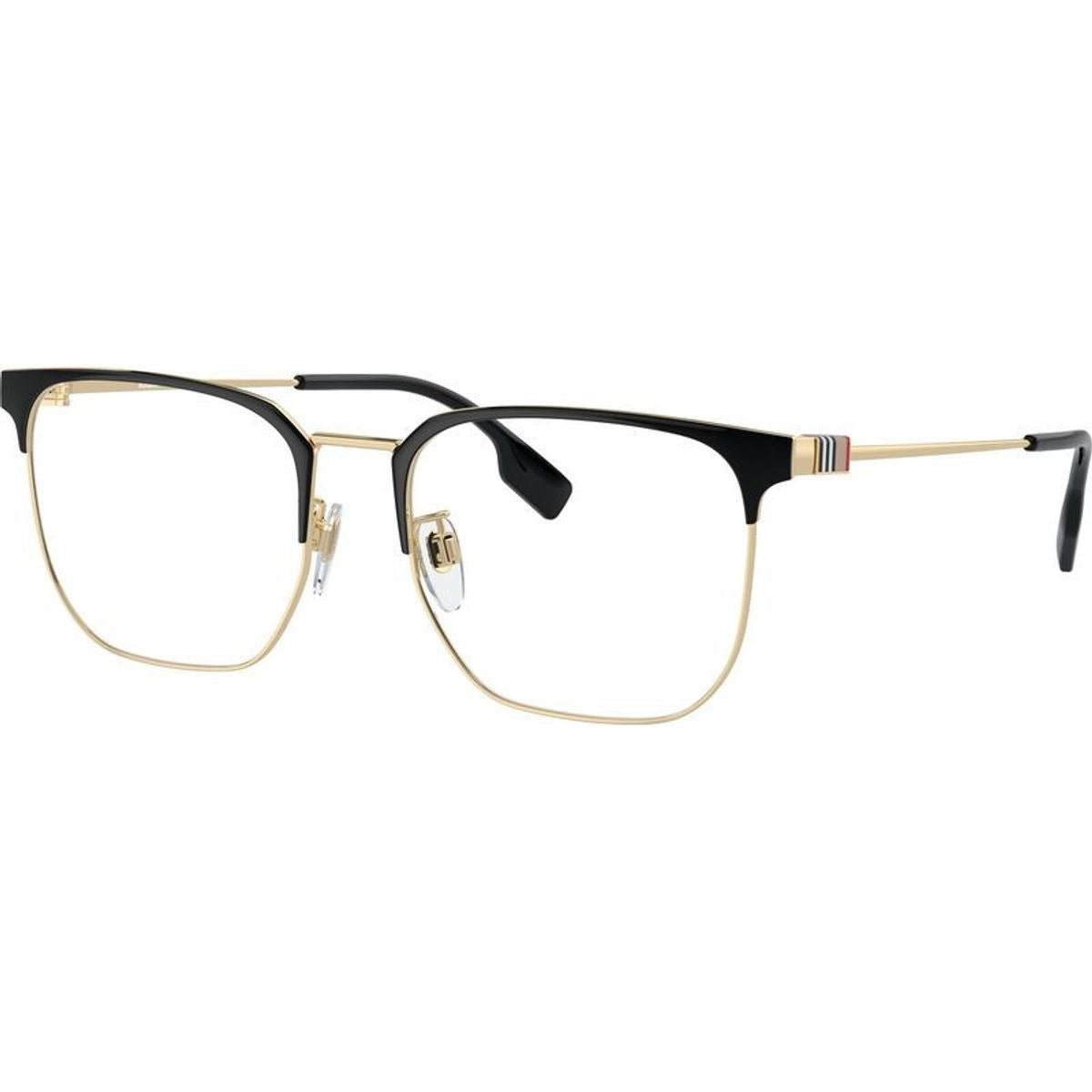 BE1383D, Light Gold and Black/Clear Lenses