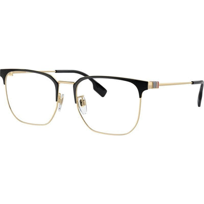 BE1383D, Light Gold and Black/Clear Lenses