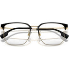BE1383D, Light Gold and Black/Clear Lenses