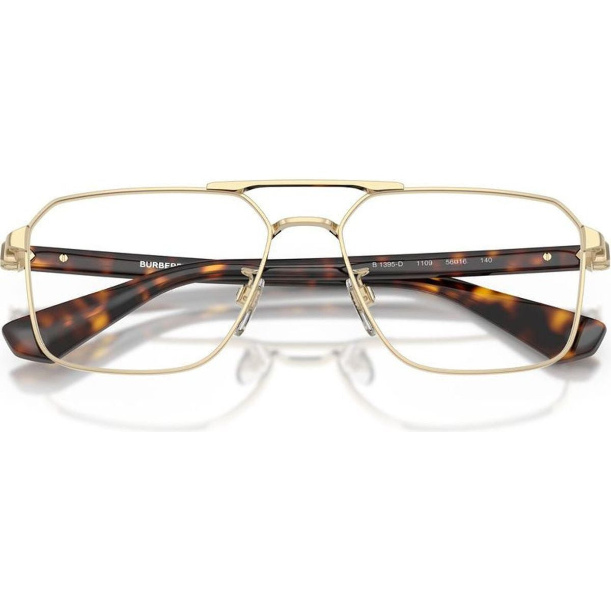 BE1395D, Light Gold/Clear Lenses