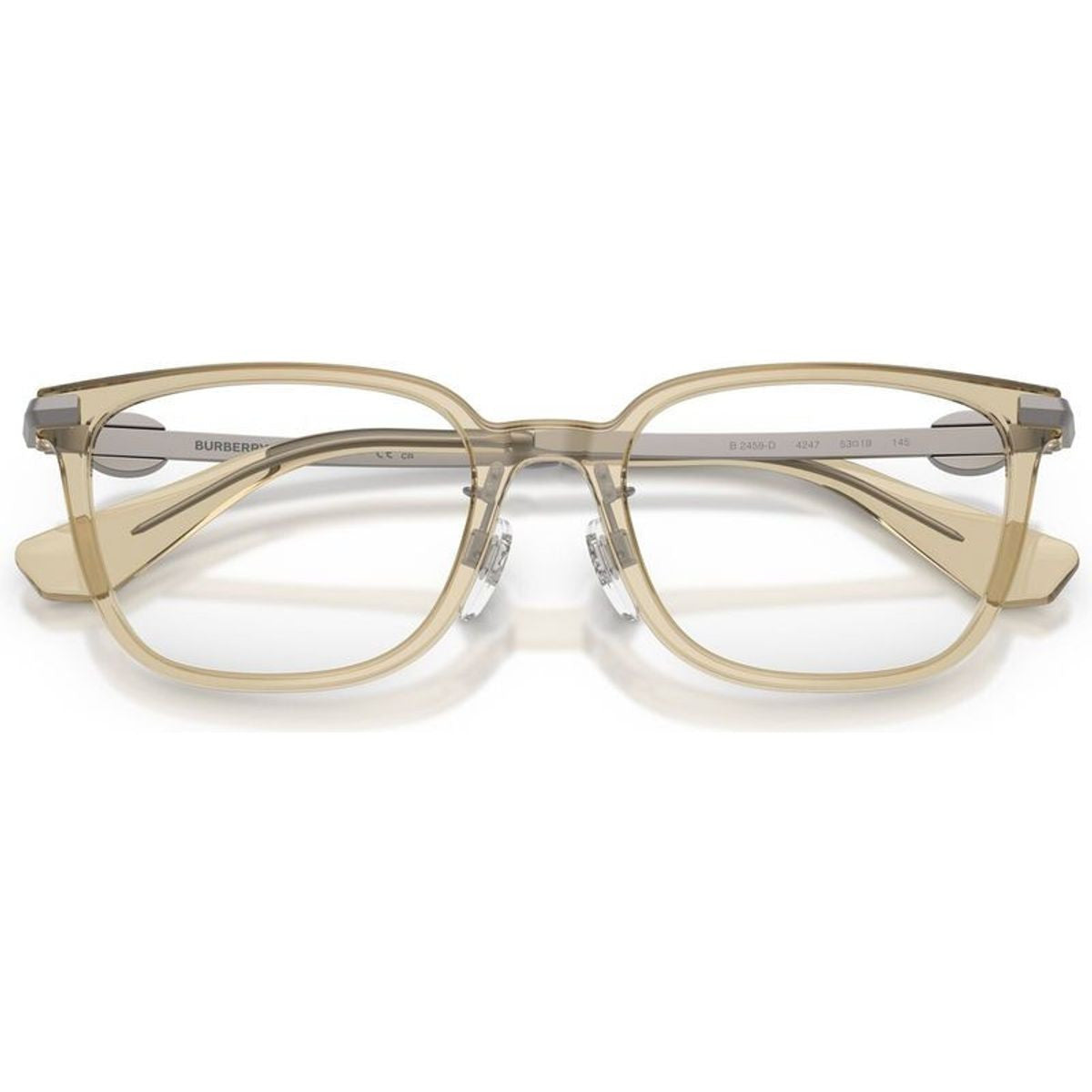 BE2459D, Beige/Clear Lenses