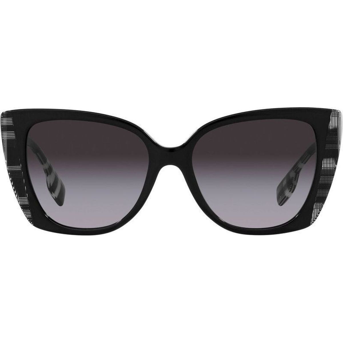Meryl BE4393, Black Check White Black/Dark Grey Gradient Lenses