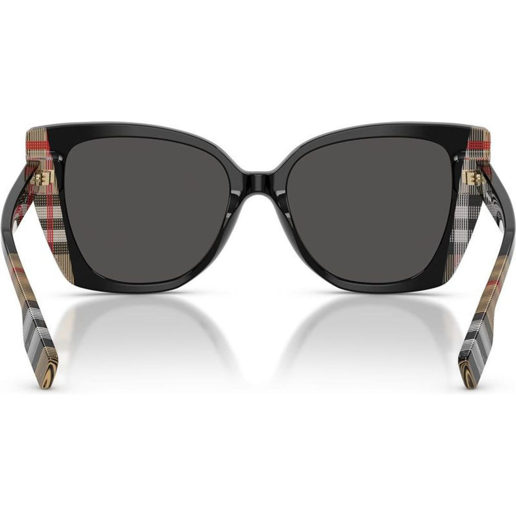Meryl BE4393, Black and Vintage Check/Dark Grey Lenses