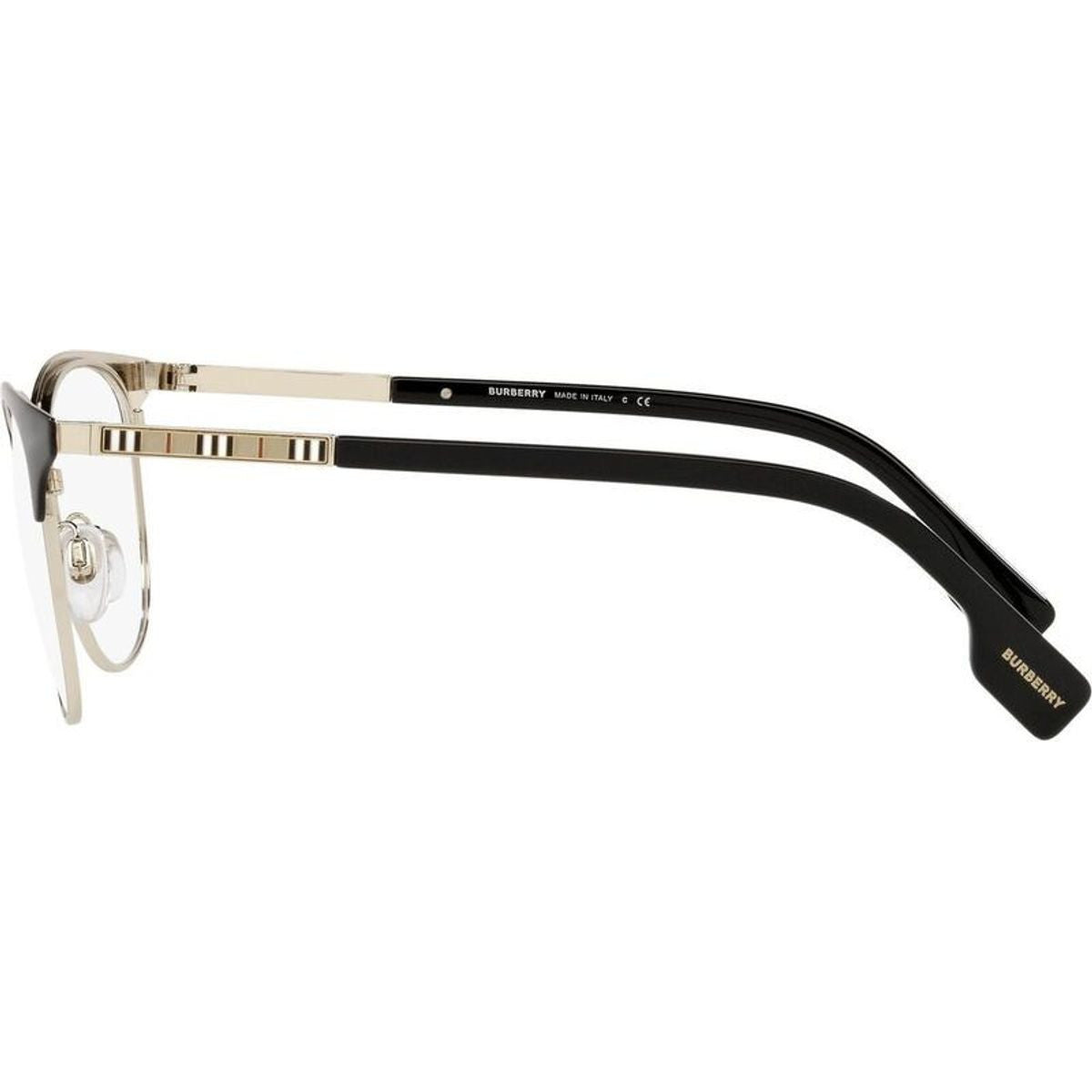 Sophia BE1355, Light Gold and Black/Clear Lenses
