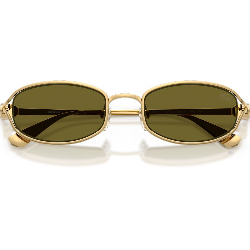 Burberry BE3177 Gold Dark Green Front2