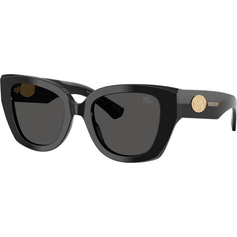 Burberry BE4503 Black Dark Grey Angle