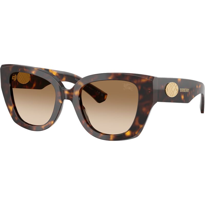 Burberry BE4503 Dark Havana Brown Gradient Angle