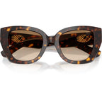 Burberry BE4503 Dark Havana Brown Gradient Front2