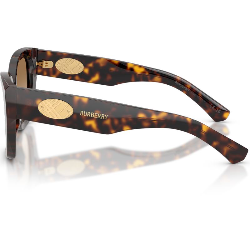 Burberry BE4503 Dark Havana Brown Gradient Side