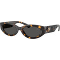 Burberry BE4505U Yellow Havana Dark Grey Angle