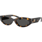 Burberry BE4505U Yellow Havana Dark Grey Angle