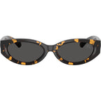 Burberry BE4505U Yellow Havana Dark Grey Front