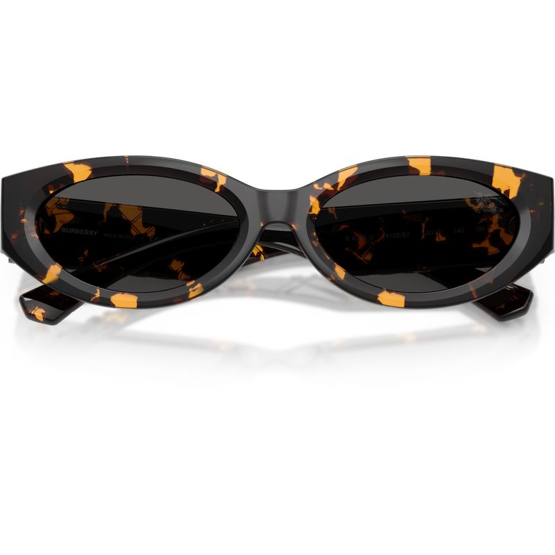 Burberry BE4505U Yellow Havana Dark Grey Front2