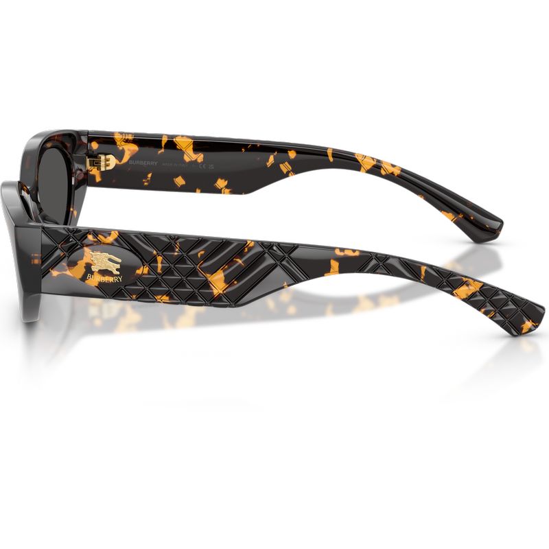 Burberry BE4505U Yellow Havana Dark Grey Side