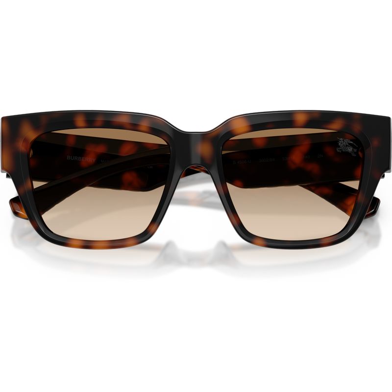 Burberry BE4506U Dark Havana Brown Gradient Front2