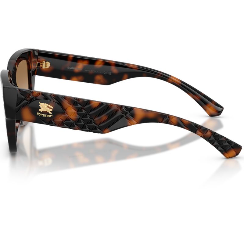 Burberry BE4506U Dark Havana Brown Gradient Side