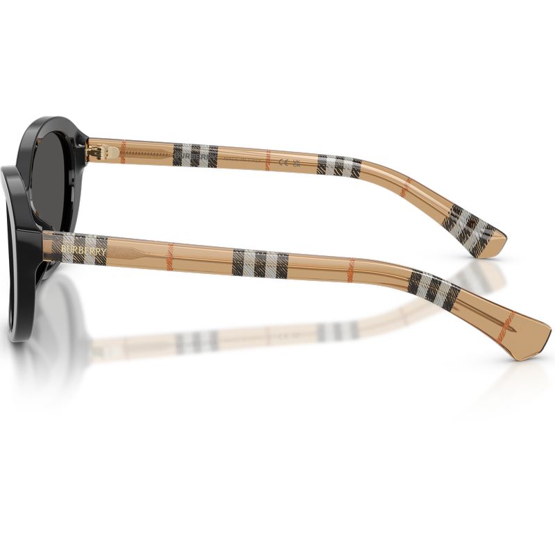 Burberry BE4507D Black Dark Grey Side